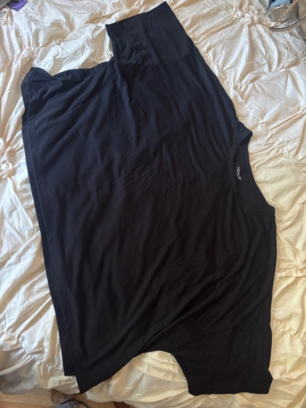 Old Navy Black Oversized Short Sleeve Top-like new!